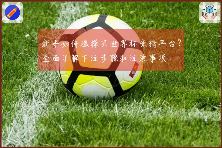新手如何选择买世界杯竞猜平台？全面了解下注步骤和注意事项