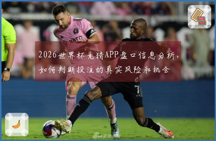 2026世界杯竞猜APP盘口信息分析，如何判断投注的真实风险和机会